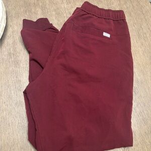 Figs Zamora Jogger Scrub Pants Atlantic Fall Size Medium Women's
